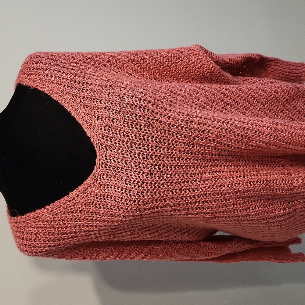 Molly Bracken Pink Sweater Size Med EUC